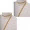 ½" Metallic Gold Swirl Braided French Gimp Trim – Indian-Inspired Zig Zag Metallic Border with Scalloped Edging
